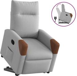 vidaXL Scaun înclinabil vertical din tesatura gri nor GartenMobel Dekor (3324005)