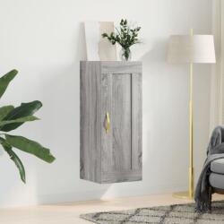 vidaXL Dulap de perete, gri sonoma, 34, 5x34x90 cm, lemn prelucrat GartenMobel Dekor (835024) Comoda