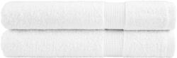 vidaXL Prosoape de sauna premium SOLUND 2 buc alb 80x200cm 600gsm GartenMobel Dekor (137136) Prosop