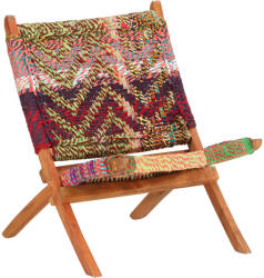 vidaXL Scaun Chindi pliabil, multicolor GartenMobel Dekor (286608)