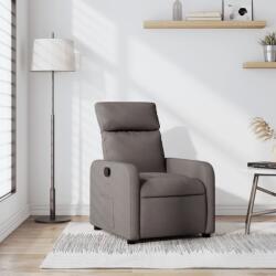 vidaXL Fotoliu rabatabil, gri taupe, material textil GartenMobel Dekor (374172)