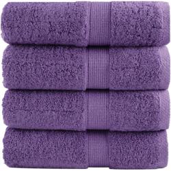 vidaXL Prosoape oaspeti premium SOLUND 4 buc violet 30x50 cm 600 gsm GartenMobel Dekor (137351) Prosop
