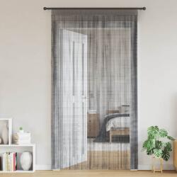 vidaXL Perdele cu snur, 2 buc. , antracit, 100x250 cm GartenMobel Dekor (4102051)