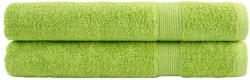 vidaXL Prosoape premium SOLUND 2 buc. verde mar 100x200 cm 600 gsm GartenMobel Dekor (137509) Prosop