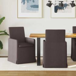 vidaXL Scaune de dining 2 pcs Maro închis 57 x 67 x 95 cm tesatura GartenMobel Dekor (42017907)