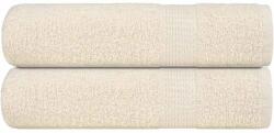 vidaXL Prosoape de mana 2 buc crema 50x100 cm 360 g/m2 100% bumbac GartenMobel Dekor (136998) Prosop
