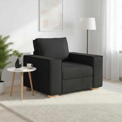 vidaXL Canapea fotoliu negru 100x78x84 cm material textil GartenMobel Dekor (4104962) Canapea