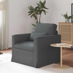 vidaXL Canapea Gri închis 78 x 78 x 80 cm Metal GartenMobel Dekor (42024349) Canapea