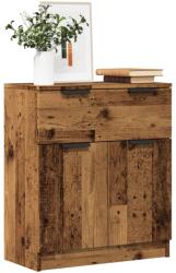 vidaXL Dulap, lemn învechit, 60x30x70 cm, lemn prelucrat GartenMobel Dekor (856838) Comoda