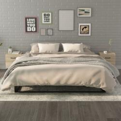 vidaXL Noptiere, 2 buc. , stejar sonoma, 40x35x47, 5 cm GartenMobel Dekor (811995)