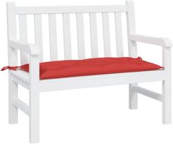 vidaXL Perna banca de gradina, rosu, 100x50x7 cm, material oxford GartenMobel Dekor (361570)