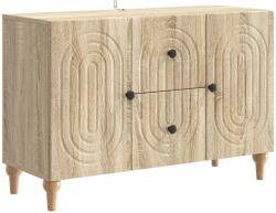 vidaXL Cabinet TV Stejar Sonoma 89 x 34, 5 x 60 cm Lemn prelucrat GartenMobel Dekor (894197) Comoda