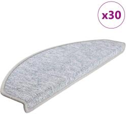vidaXL Covorase pentru scari, 30 buc. , 65x24x4 cm, gri deschis, semirotunde, mari GartenMobel Dekor (3365752) Covor