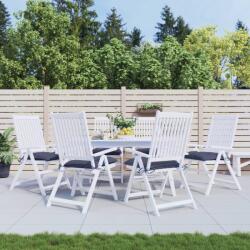 vidaXL Perne de scaun 6 buc. bleumarin 50x50x7 cm textil oxford GartenMobel Dekor (378917)