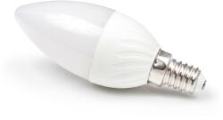 MILIO Bec LED E14 8W C37 - Alb cald (3000K) (ZL-LX-E14-8W-BC-S)