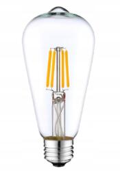 KOLORENO Bec LED E27 8W ST64 Filament Retro - Alb cald (2700K) (MZ0221)
