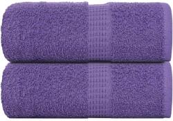 vidaXL Prosoape de sapun 2 buc Violet 30x30 cm 360 g/m2 100% bumbac GartenMobel Dekor (136872) Prosop