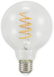 Polux Bec LED E27 4W G95 Filament Retro Crystal - Alb cald (2200K) (ZL308917)