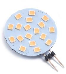 ECOLight Bec LED G4 3W 12V 270lm - Farfurioară - Alb cald (3000K) (ZL-G4-EC79799)