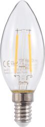 ECOLight Șirop LED E14 2W Filament - Alb Cald (2700K) (ZL-EC20052)