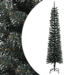 vidaXL Brad de Craciun artificial slim cu suport, verde, 240 cm, PVC GartenMobel Dekor (345187)