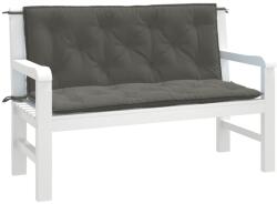 vidaXL Perna banca de gradina 2buc melanj gri închis 120x50x7cm textil GartenMobel Dekor (4002598)