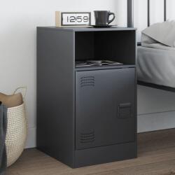 vidaXL Noptiera, antracit, 34, 5x39x62 cm, otel GartenMobel Dekor (841767)