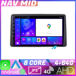 Edotec Navigatie Android Opel Movano / Renault Master 2020, 4GB RAM, 64GB, 4G (NAV2-10-4+64_v2|K-master)