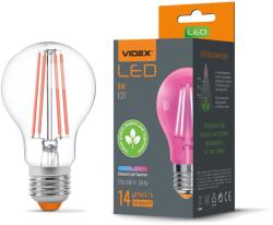 Videx Bec LED pentru cultivarea plantelor E27 8W Filament - Bicolor (1200K) (PLANT-VL-A60FF-08271)