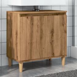 vidaXL Dulap de chiuveta, stejar artizanal, 58x33x60 cm lemn prelucrat GartenMobel Dekor (857115)