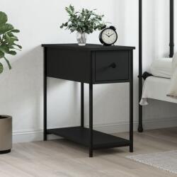 vidaXL Noptiera, negru, 30x60x60 cm, lemn prelucrat GartenMobel Dekor (826053)