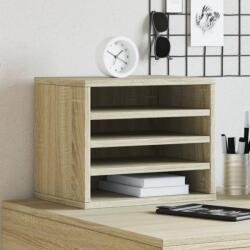 vidaXL Organizator birou, stejar sonoma, 36x26x29, 5 cm lemn prelucrat GartenMobel Dekor (848047)