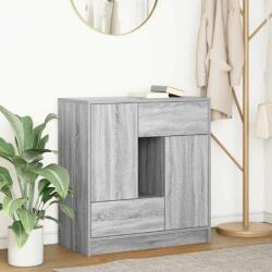 vidaXL Bufeta cu sertare si usi Gri Sonoma 70, 5x34x74, 5 cm GartenMobel Dekor (861846) Comoda