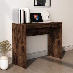 vidaXL Birou, stejar fumuriu, 90x40x72 cm, lemn prelucrat GartenMobel Dekor (815303)