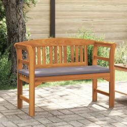 vidaXL banca cu perna Finisaj cu ulei natural 114 x 46 x 82, 5 cm GartenMobel Dekor (42024773)