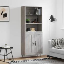 vidaXL Dulap înalt, gri sonoma, 69, 5x34x180 cm, lemn compozit GartenMobel Dekor (3189955) Comoda