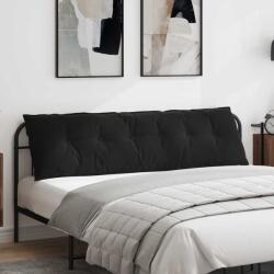 vidaXL Perna pentru spate Negru 180 x 50 cm Tesatura din corduroy GartenMobel Dekor (42014939)