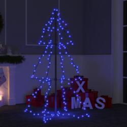 vidaXL Brad Craciun conic, 78x120 cm, 160 LED-uri, interior & exterior GartenMobel Dekor (328567)