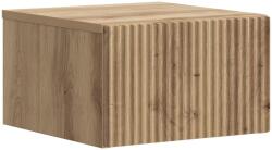 vidaXL Noptiera suspendata cu 1 sertar, stejar artizanal, 33 x 34, 5 x 20 cm (898443)