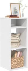 vidaXL Biblioteca, alb, 34x31x80 cm, lemn prelucrat GartenMobel Dekor (860274) Biblioteca