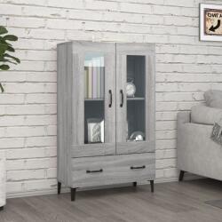 vidaXL Dulap înalt, gri sonoma, 70x31x115 cm, lemn compozit GartenMobel Dekor (817481) Comoda