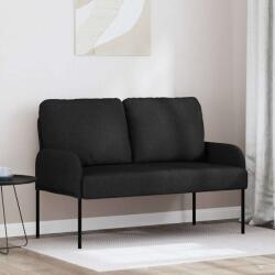 vidaXL Canapele cu perna 110cm Negru placaj GartenMobel Dekor (42023448) Canapea