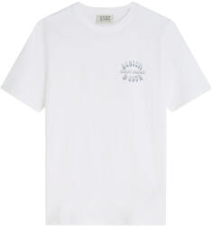 Scotch & Soda T-Shirt Left Chest Artwork Regular Fit 183121 101 bright white