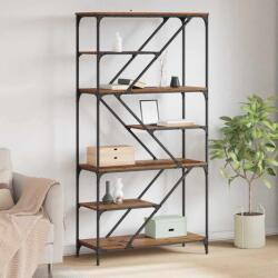 vidaXL Raft pentru carti Lemn Vechi 91 x 36 x 176 cm Lemn compozit GartenMobel Dekor (882778) Biblioteca