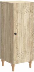 vidaXL Bufet Stejar Sonoma 33 x 34, 5 x 90 cm Lemn prelucrat GartenMobel Dekor (894137) Comoda