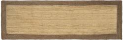 vidaXL Covor de iuta gri 80x250 cm, handmade, pentru hol si living (42010665) Covor