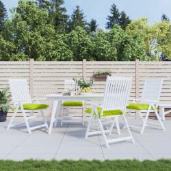 vidaXL Perne de scaun 4 buc. verde deschis 50x50x7 cm textil oxford GartenMobel Dekor (361541)