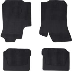 vidaXL Covor pentru masina 4 pcs Negru Cauciuc GartenMobel Dekor (42029101)