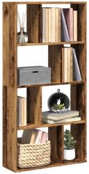 vidaXL Biblioteca, lemn vechi, 60x20x120 cm, lemn prelucrat GartenMobel Dekor (858154) Biblioteca