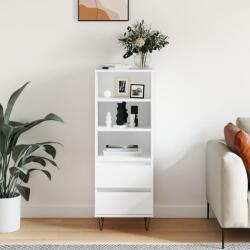 vidaXL Dulap înalt, alb, 40x36x110 cm, lemn compozit GartenMobel Dekor (831508) Comoda